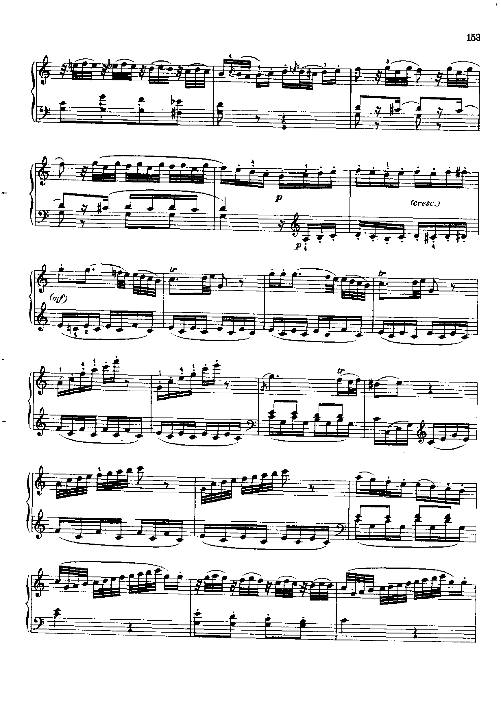 奏鸣曲Nr.330 键盘类 钢琴钢琴曲谱（图5）
