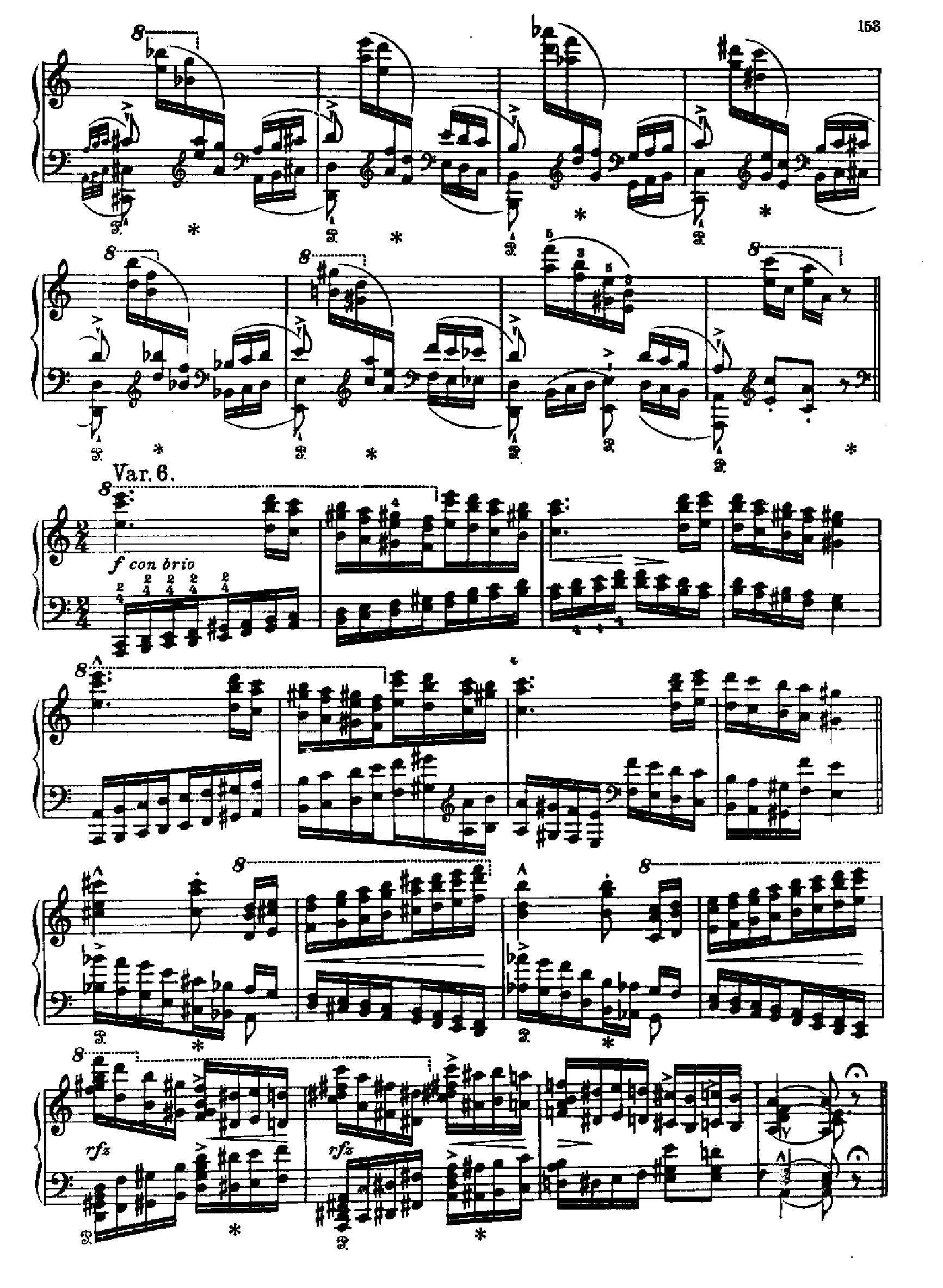 帕格尼尼-练习曲第六首 键盘类 钢琴钢琴曲谱（图6）