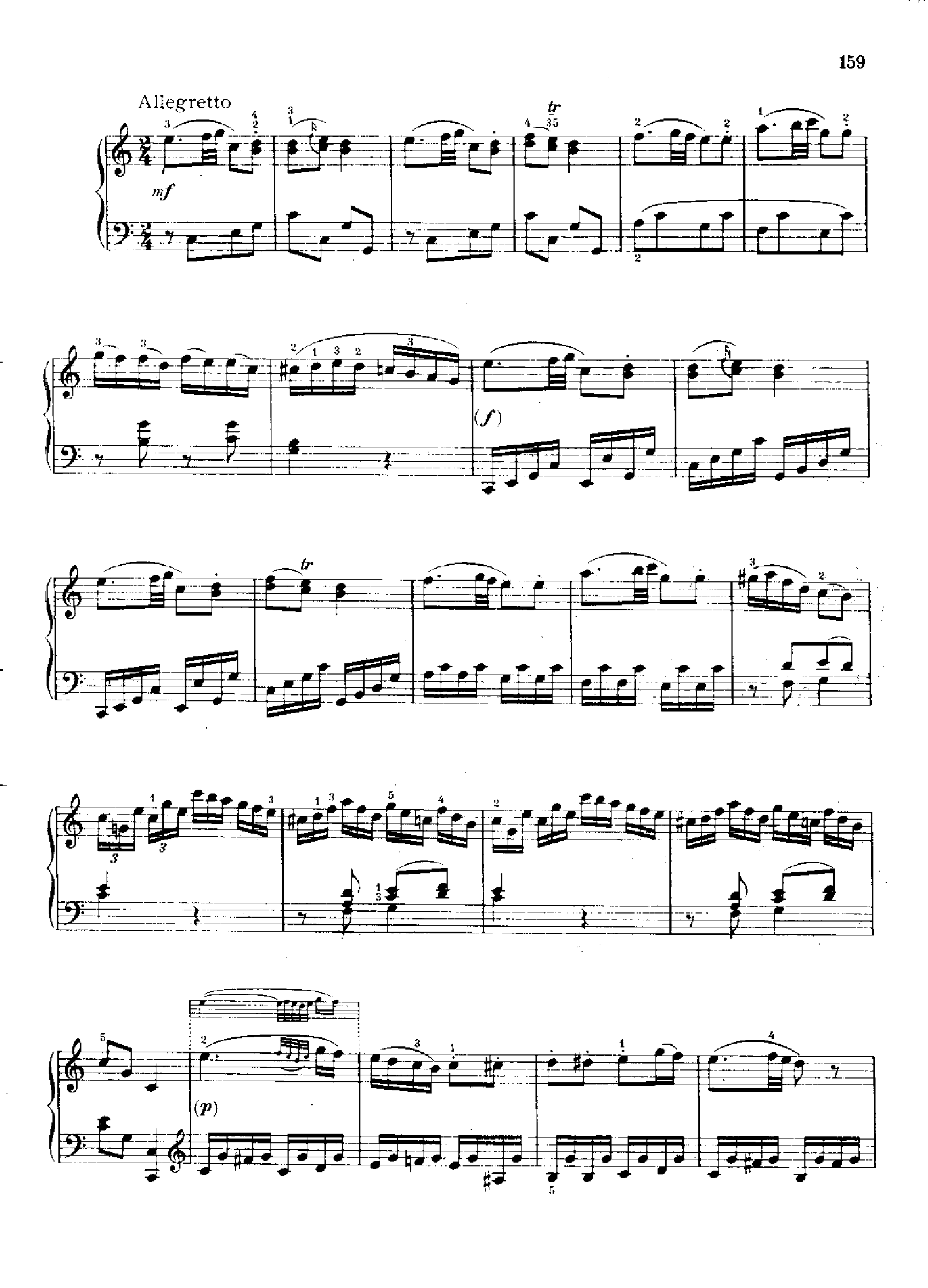 奏鸣曲Nr.330 键盘类 钢琴钢琴曲谱（图11）