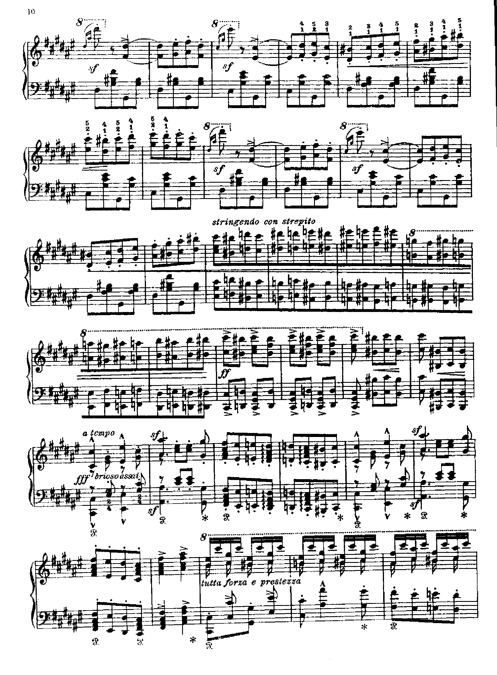Friska(活泼) 键盘类 钢琴钢琴曲谱（图5）