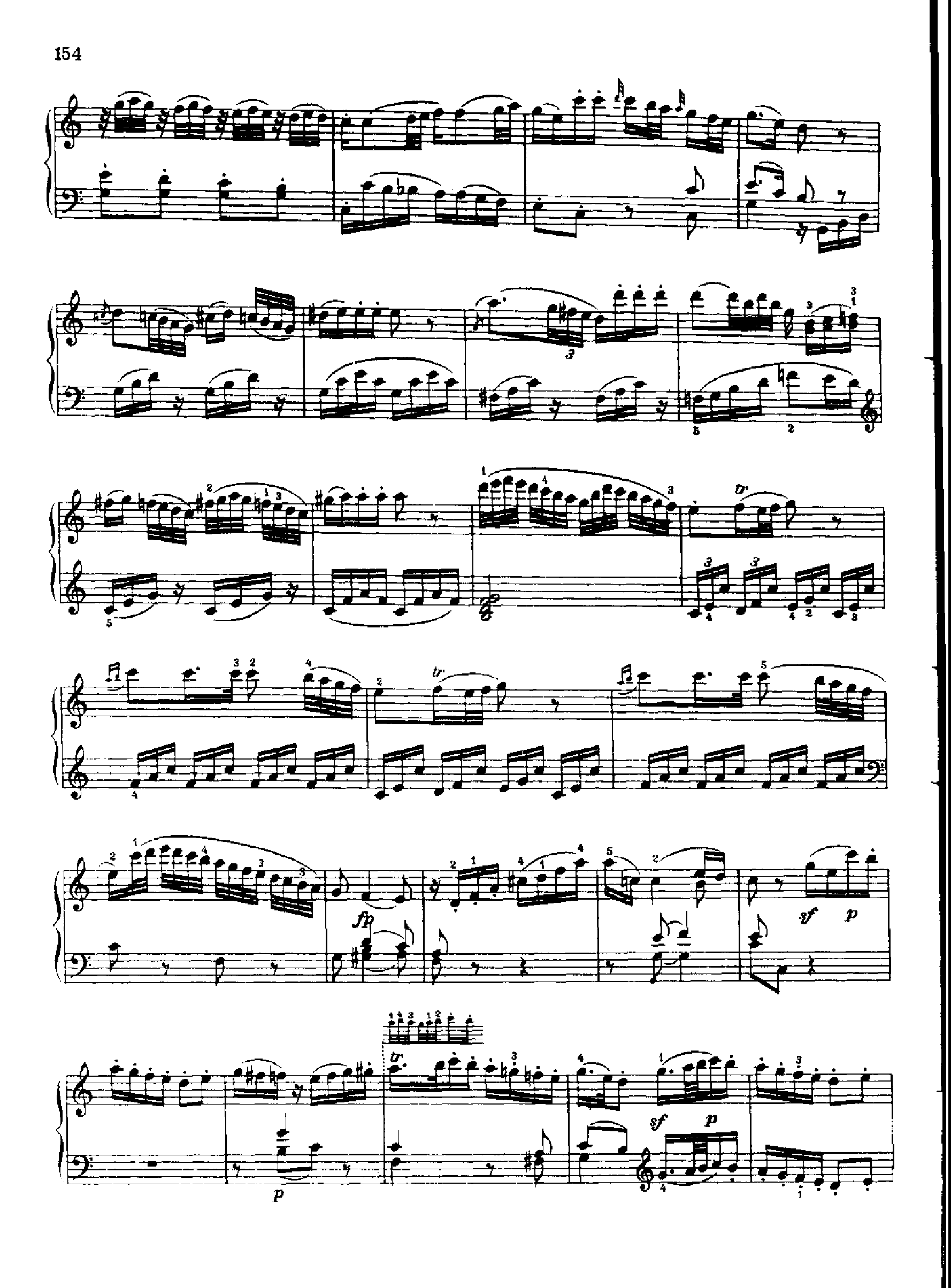奏鸣曲Nr.330 键盘类 钢琴钢琴曲谱（图6）
