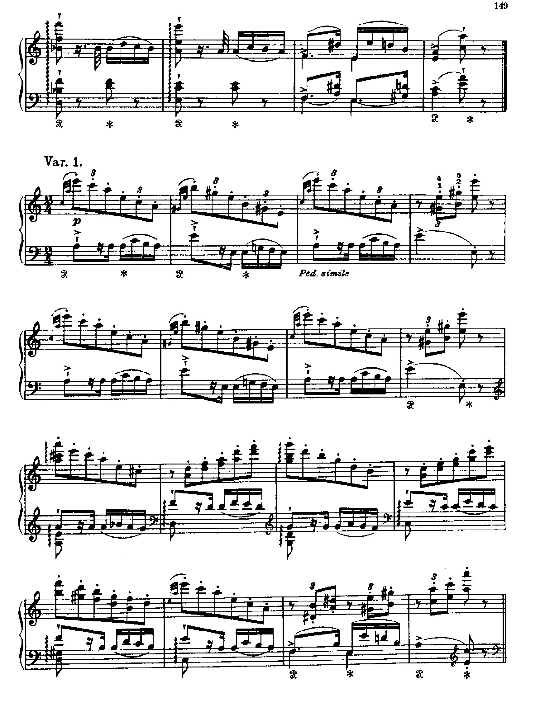 帕格尼尼-练习曲第六首 键盘类 钢琴钢琴曲谱（图2）