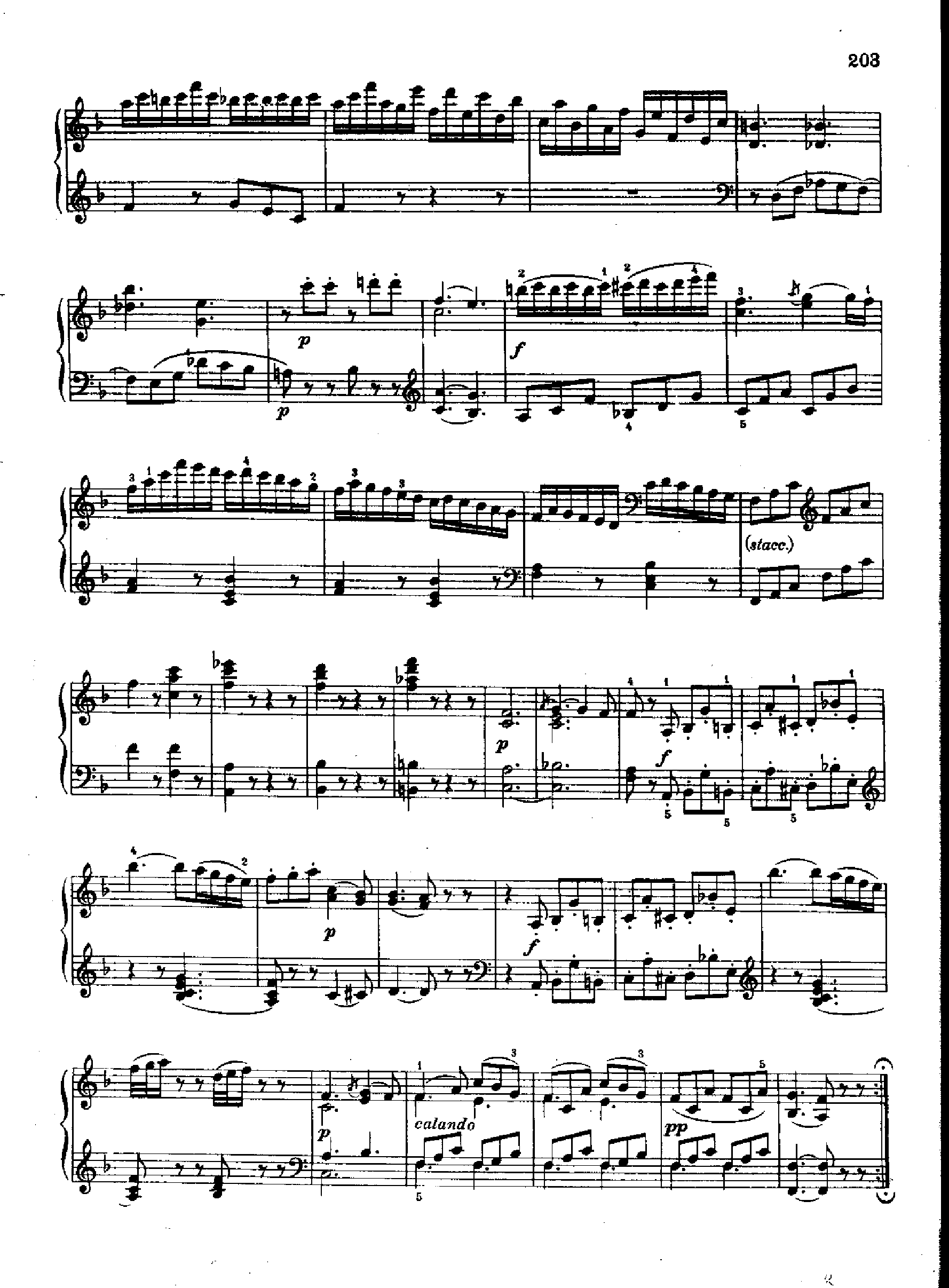 奏鸣曲Nr.332 键盘类 钢琴钢琴曲谱（图21）