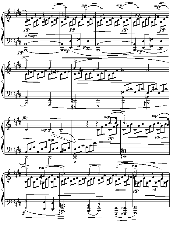 月光奏鸣曲钢琴曲谱（图2）