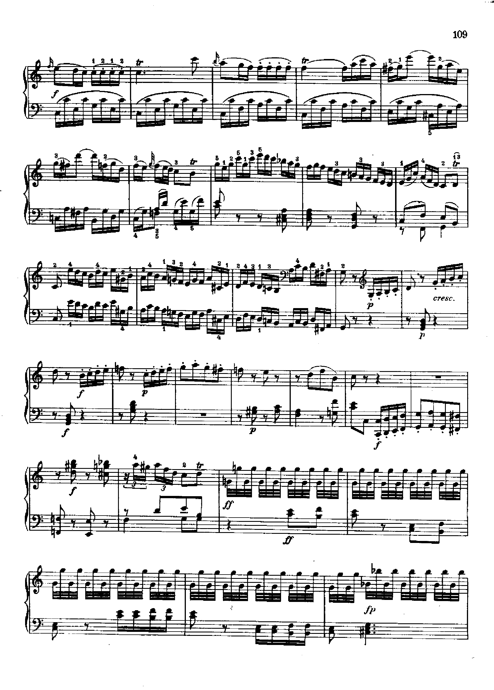 奏鸣曲Nr.309 键盘类 钢琴钢琴曲谱（图18）