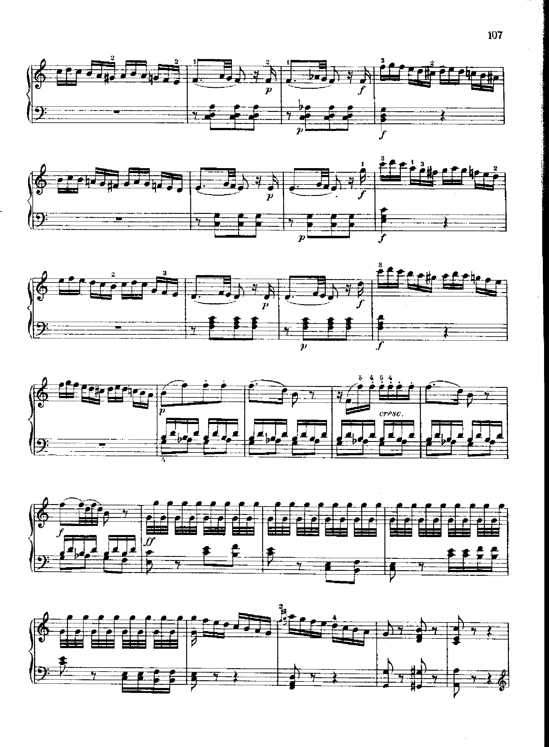 奏鸣曲Nr.309 键盘类 钢琴钢琴曲谱（图16）