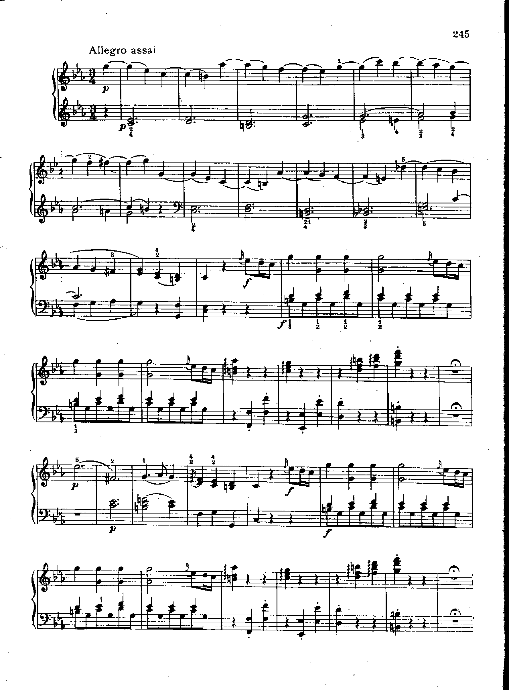 奏鸣曲Nr.457 键盘类 钢琴钢琴曲谱（图12）