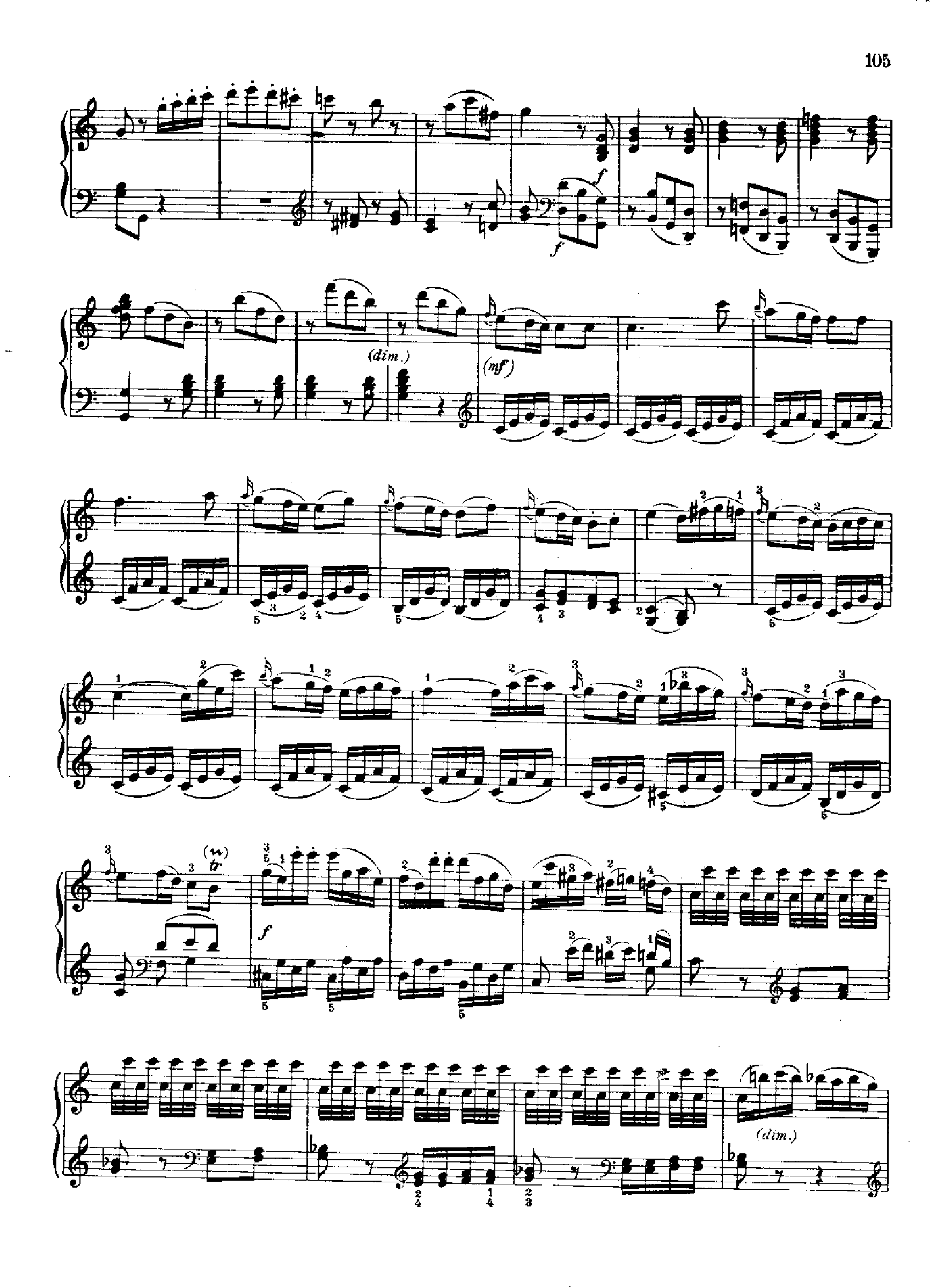 奏鸣曲Nr.309 键盘类 钢琴钢琴曲谱（图14）