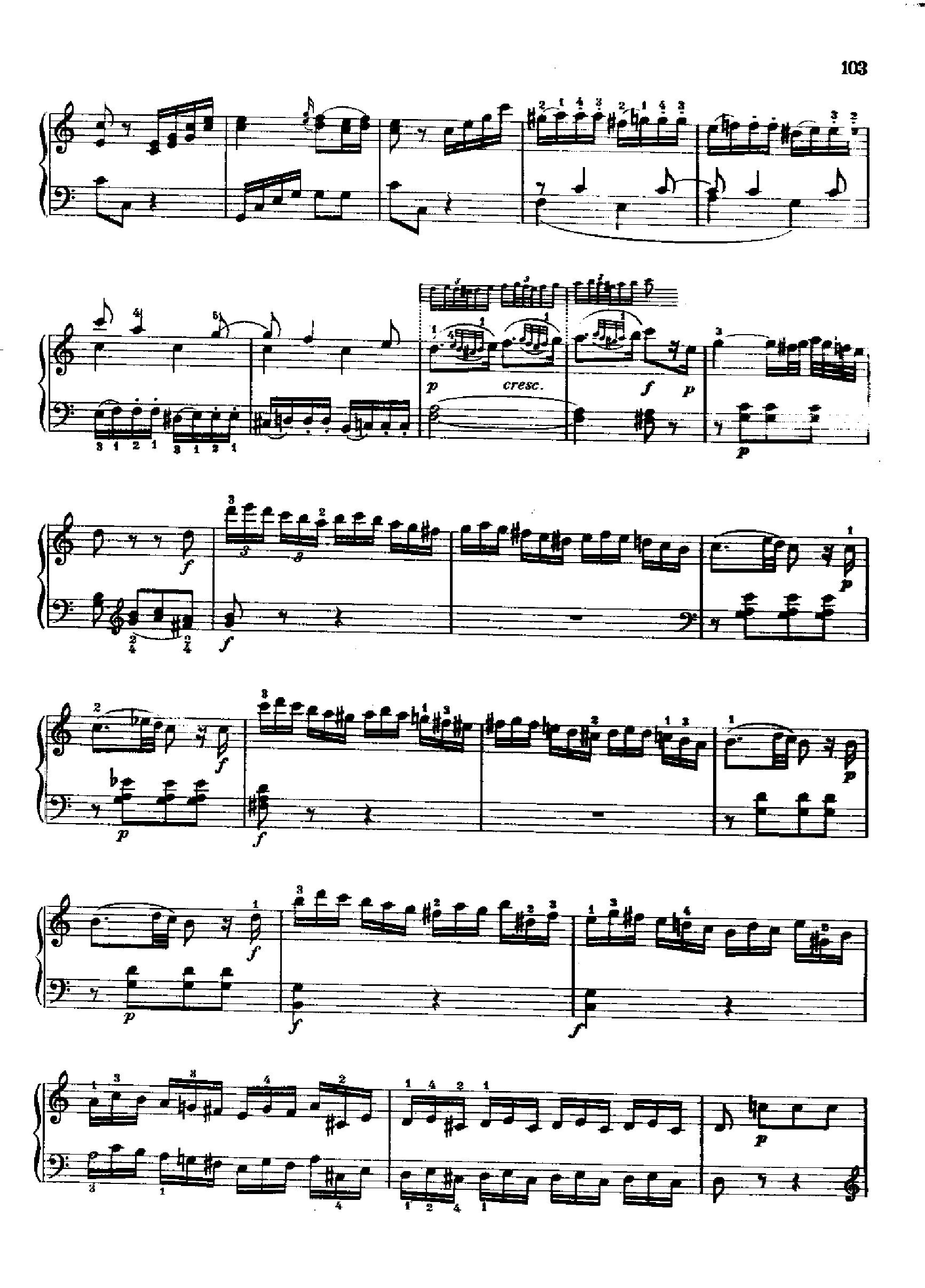 奏鸣曲Nr.309 键盘类 钢琴钢琴曲谱（图12）