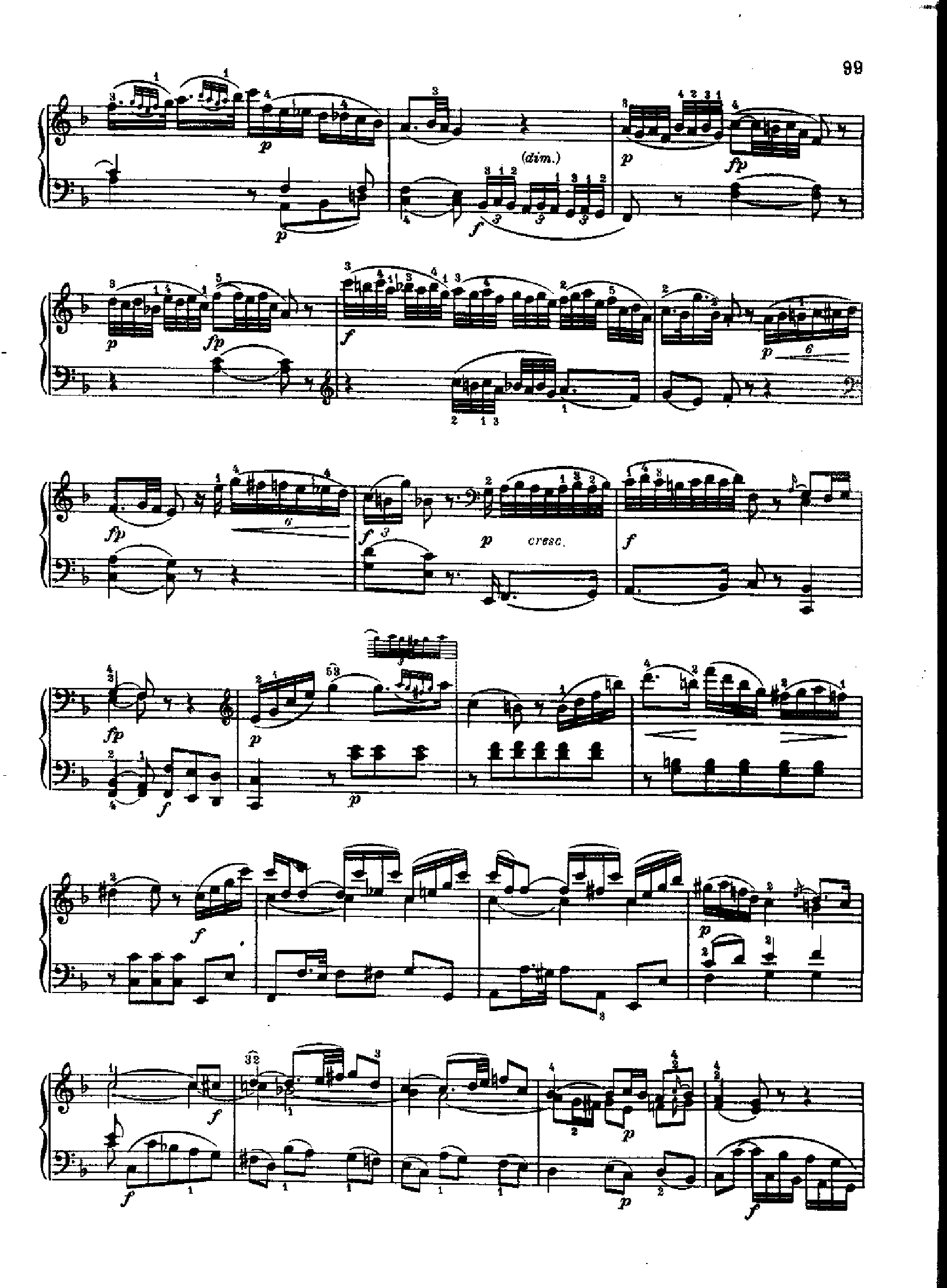 奏鸣曲Nr.309 键盘类 钢琴钢琴曲谱（图8）