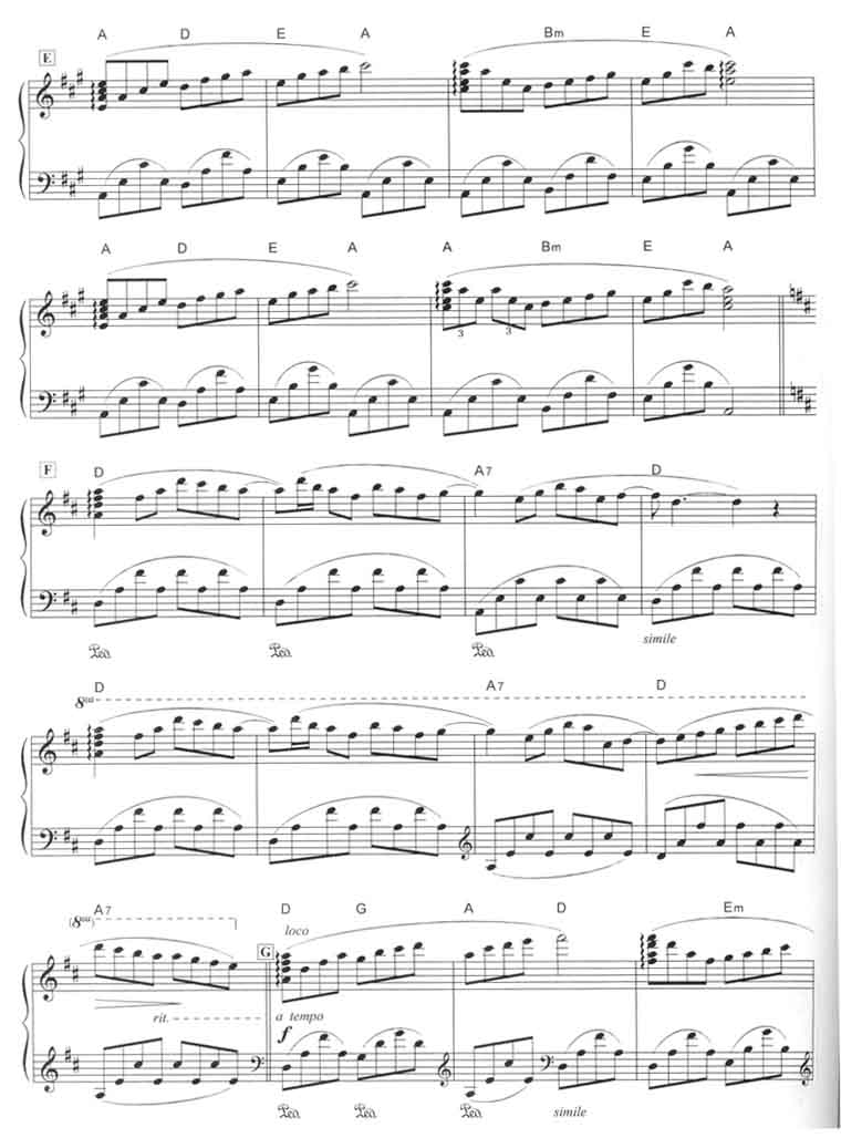 瓦妮莎的微笑(LESPREMIERS DE VANESSA)钢琴曲谱（图3）