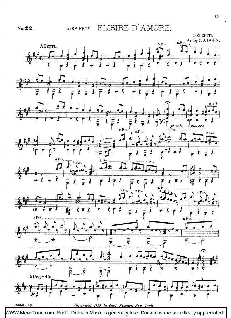 Airs From钢琴曲谱（图1）