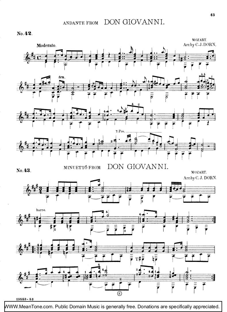 Don Giovanni钢琴曲谱（图1）