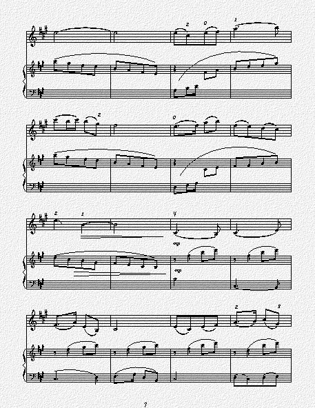 张延龄《欢乐的养鸡场》钢琴曲谱（图7）