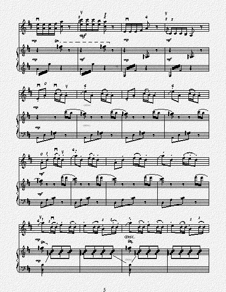 张延龄《欢乐的养鸡场》钢琴曲谱（图5）