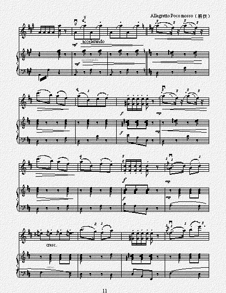 张延龄《欢乐的养鸡场》钢琴曲谱（图11）