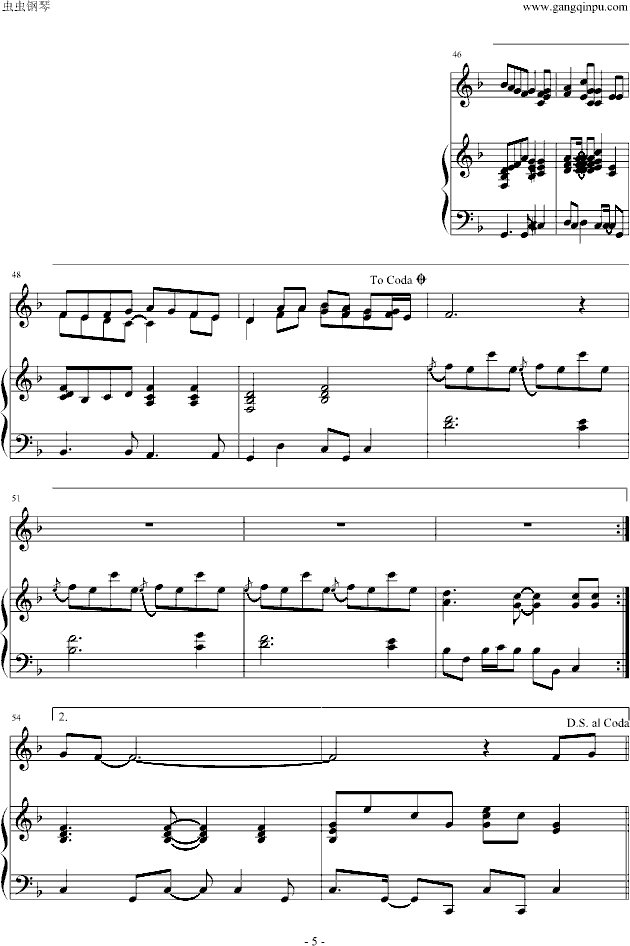 星象儀钢琴曲谱（图5）