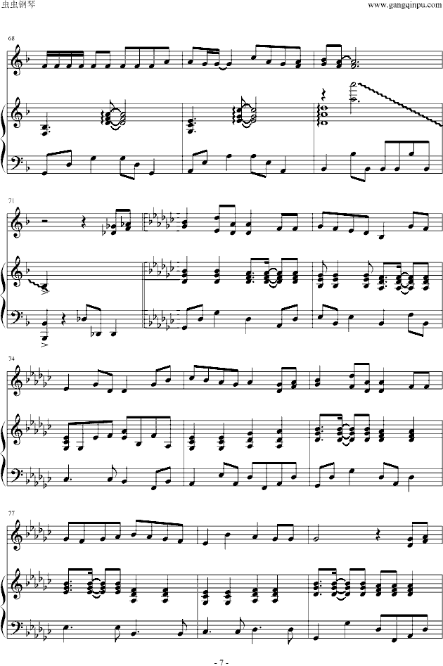 星象儀钢琴曲谱（图7）