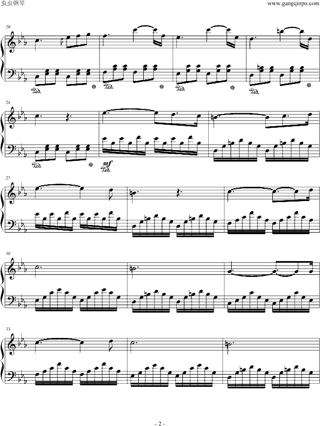 La Dispute钢琴曲谱（图2）