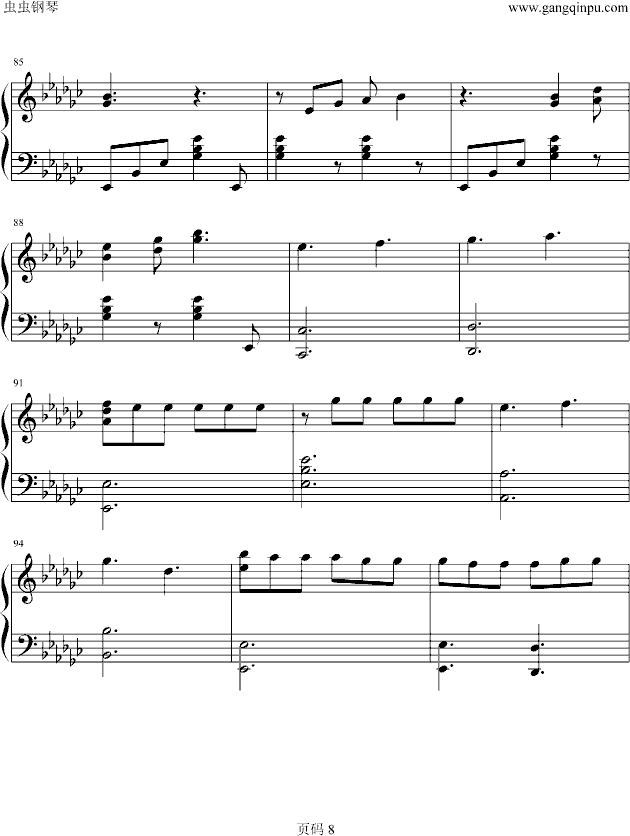 Bolero钢琴曲谱（图8）