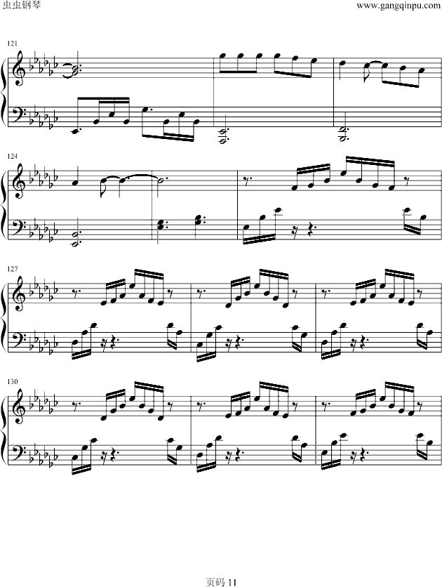 Bolero钢琴曲谱（图11）