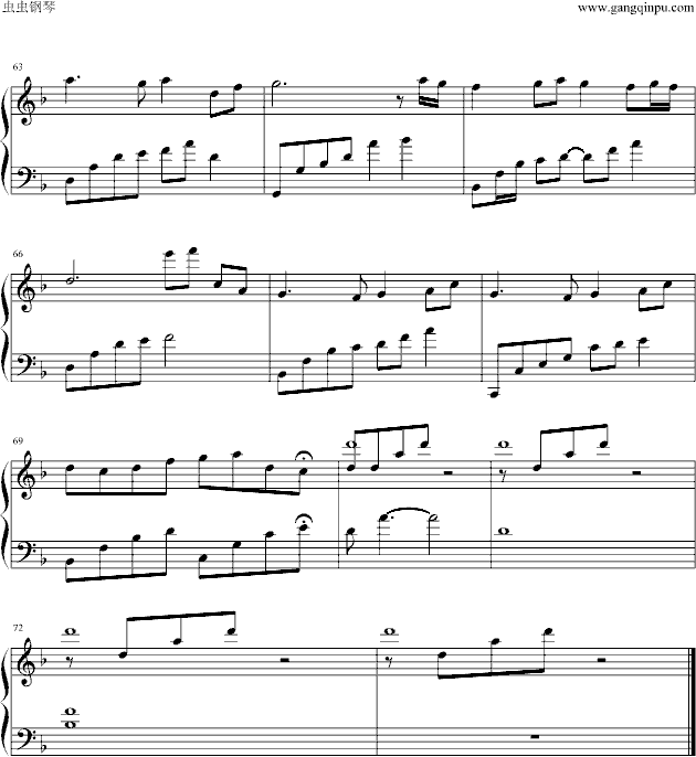 绿野仙踪（专辑《乱红》）钢琴曲谱（图6）