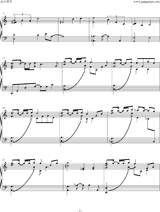 Sky钢琴曲谱（图2）