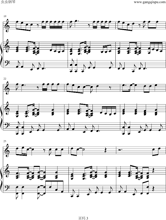Miracle钢琴曲谱（图3）