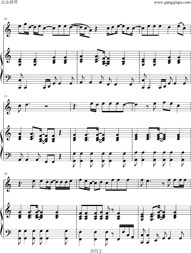 Miracle钢琴曲谱（图2）