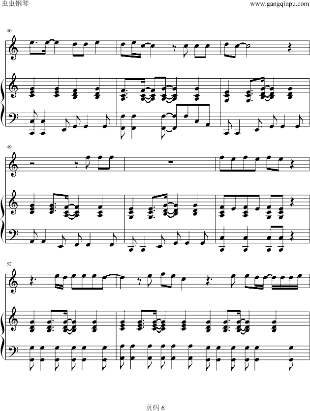 Miracle钢琴曲谱（图6）