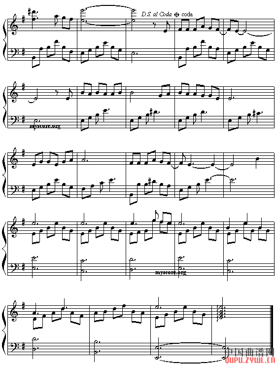 丁香花      (钢琴谱)钢琴曲谱（图3）