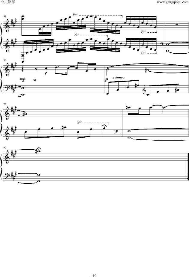 melodies of life钢琴曲谱（图10）