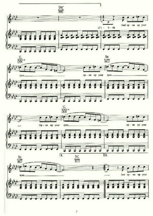 POLITIK钢琴曲谱（图3）