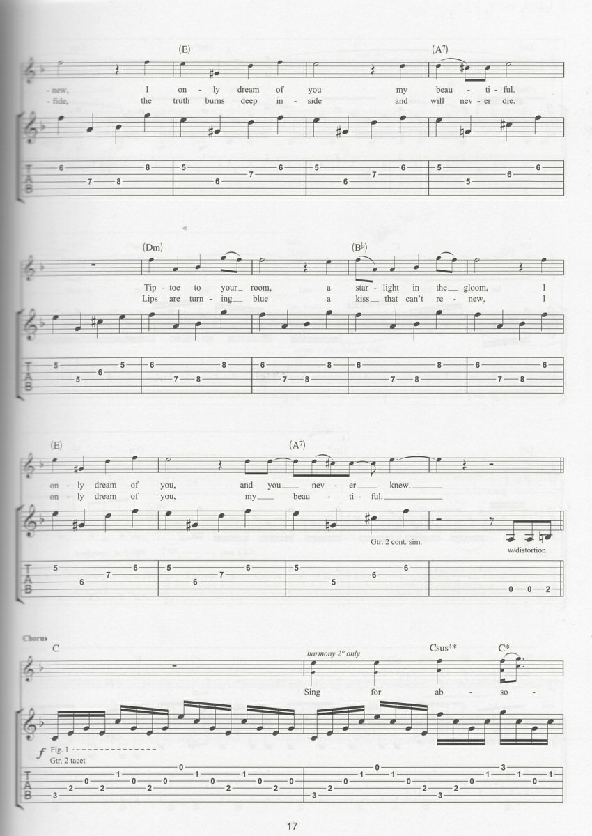 SING FOR ABSOLUTION钢琴曲谱（图2）