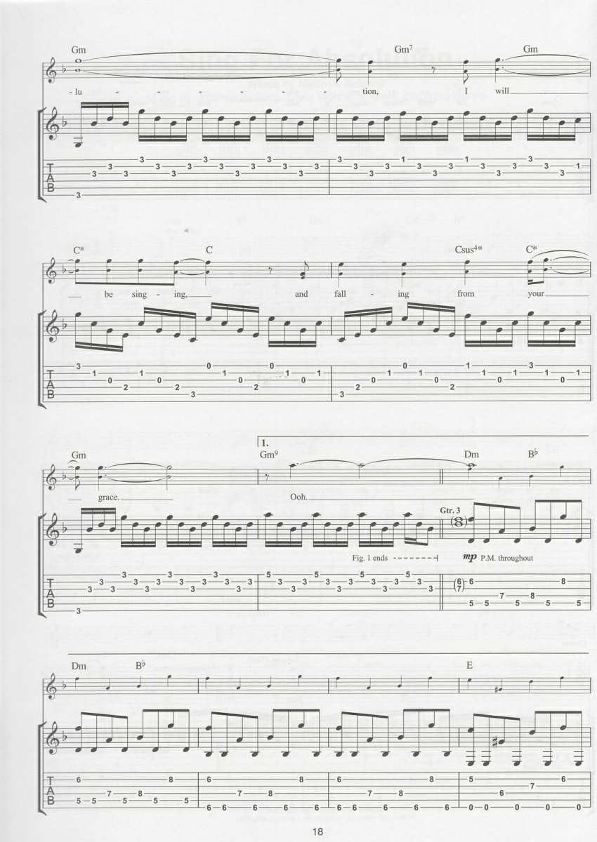 SING FOR ABSOLUTION钢琴曲谱（图3）