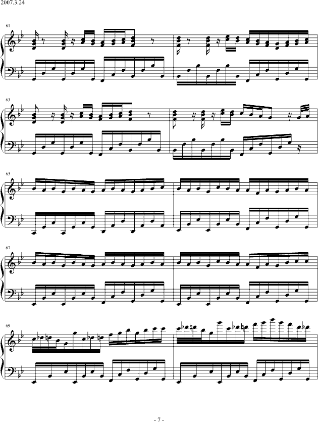Marching Season钢琴曲谱（图7）