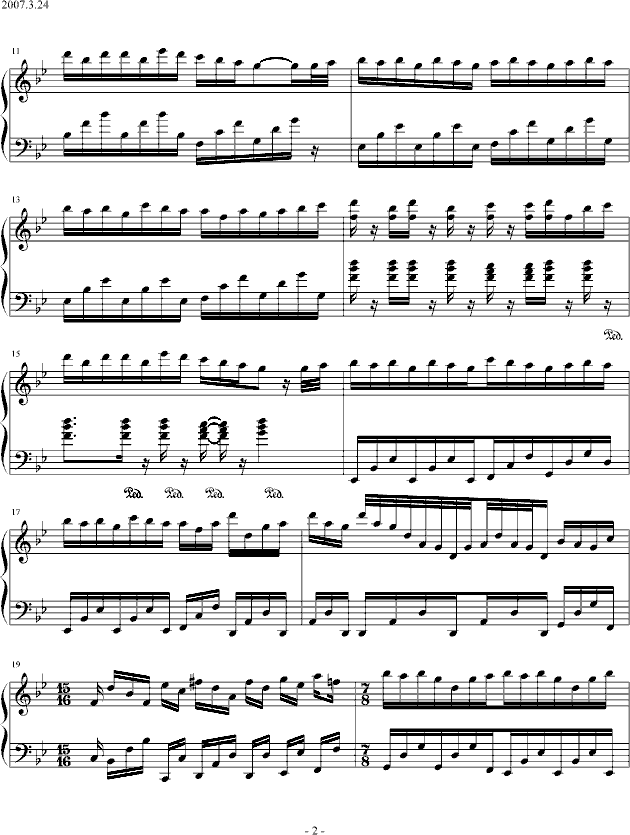 Marching Season钢琴曲谱（图2）