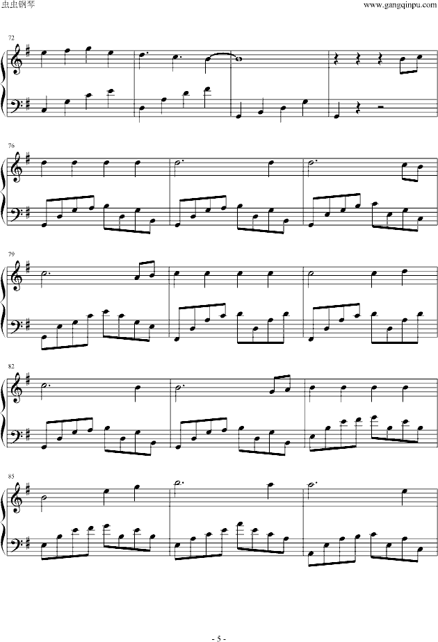 Everlasting钢琴曲谱（图5）