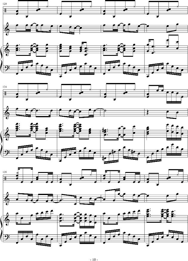 my love钢琴曲谱（图10）
