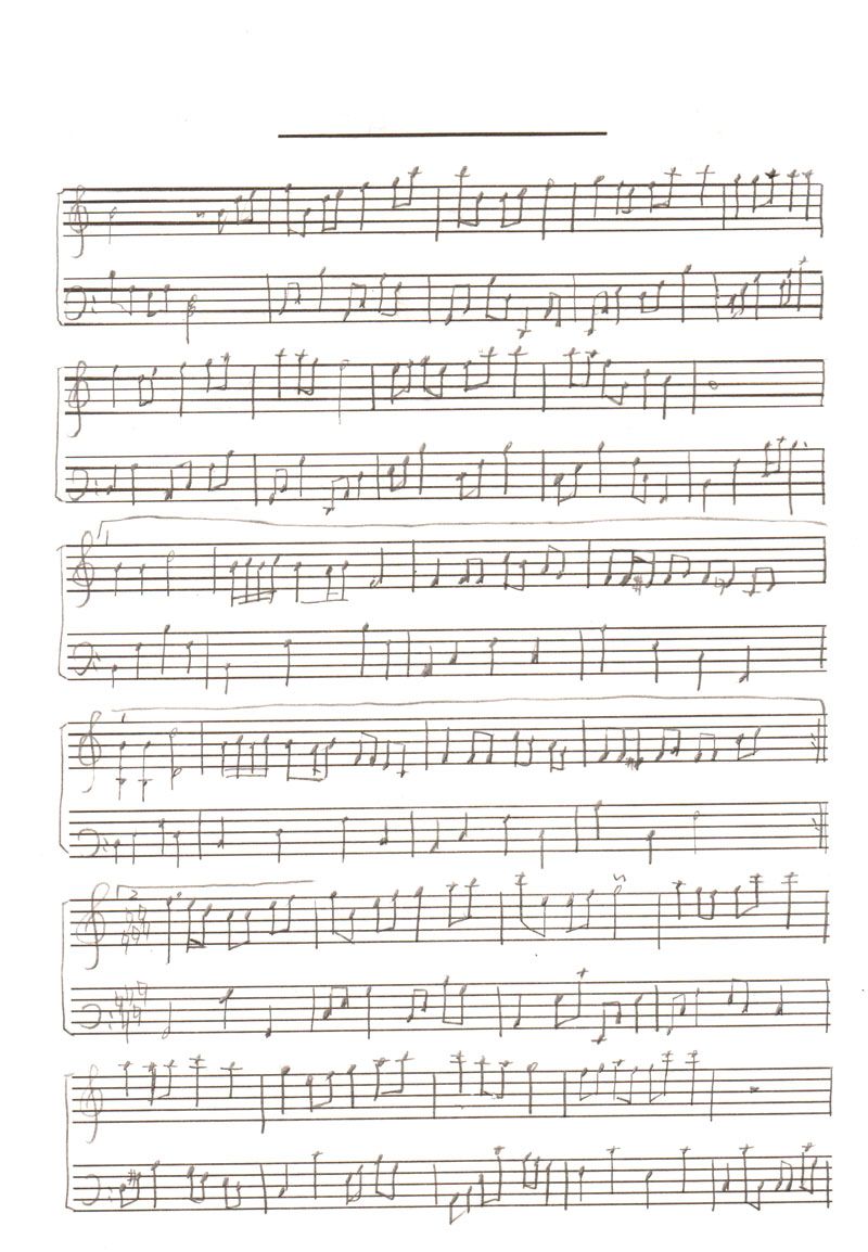 暖暖钢琴曲谱（图2）