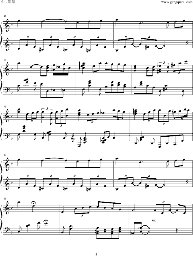 Tears On Love钢琴曲谱（图3）