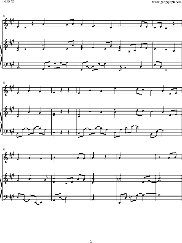 Ahpeuge Hweemong Hagi钢琴曲谱（图2）