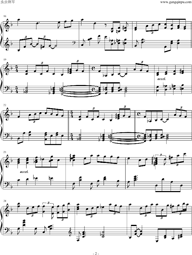 Tears On Love钢琴曲谱（图2）