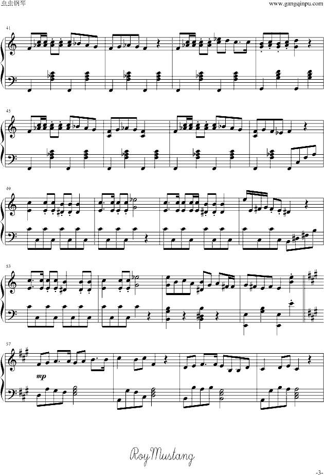 絵本『人柱アリス』(Vocaloid家族)钢琴曲谱（图3）