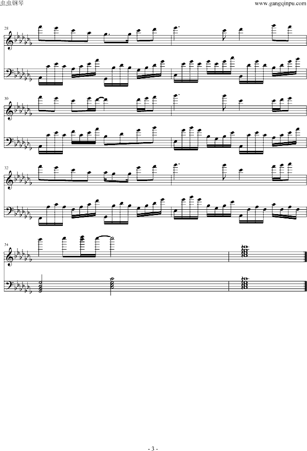 Good Night钢琴曲谱（图3）