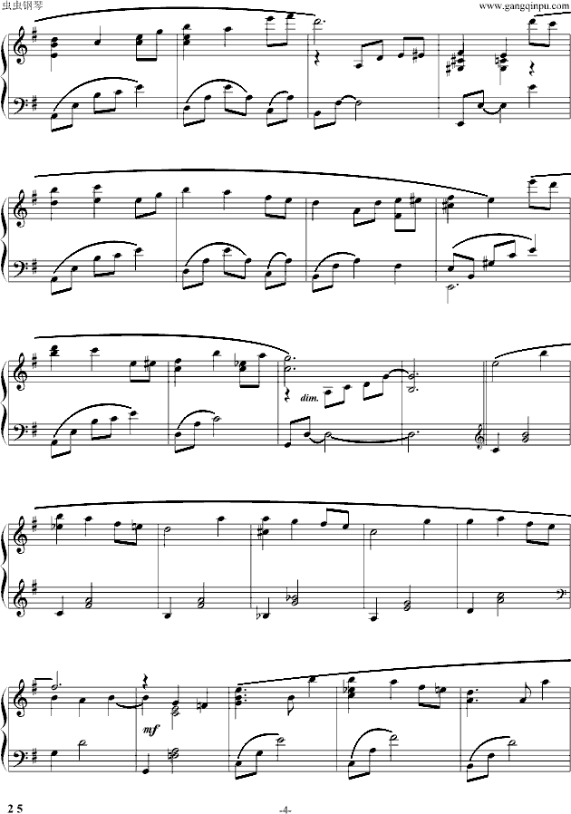 Chaconne钢琴曲谱（图4）