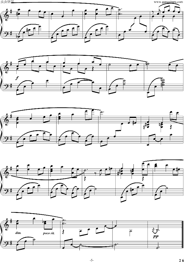 Chaconne钢琴曲谱（图5）