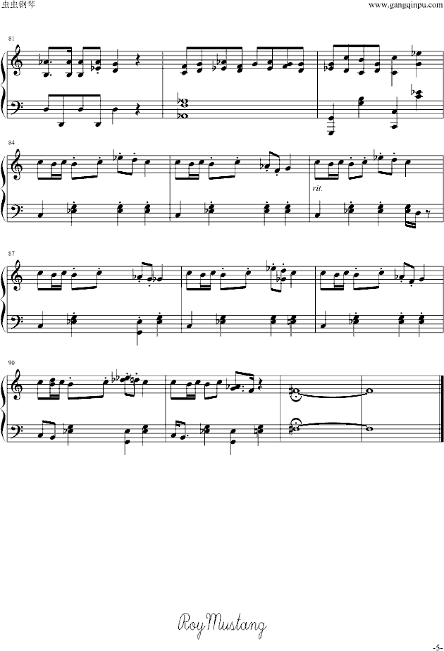絵本『人柱アリス』(Vocaloid家族)钢琴曲谱（图5）