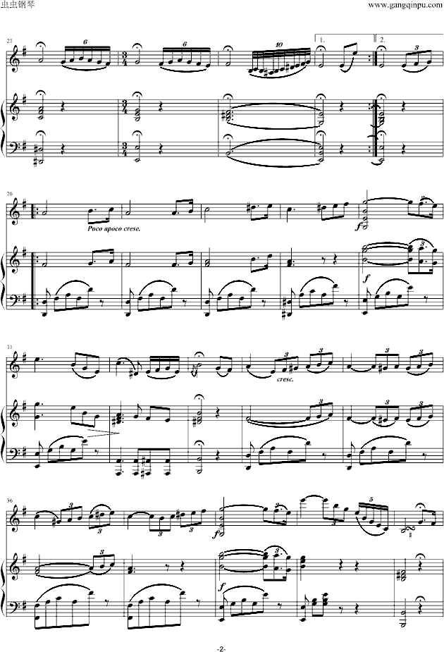 叙事曲钢琴曲谱（图2）