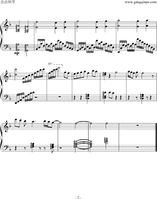 Requiem in the air钢琴曲谱（图2）